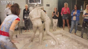 Messy Wrestling: Two Battles - No One Stops Until They're Fully Slopped! Screencap 91 on sinx.preview.netperv.com