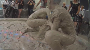 Messy Wrestling: Two Battles - No One Stops Until They're Fully Slopped! Screencap 19 on sinx.preview.netperv.com