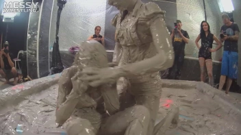 Messy Wrestling: Two Battles - No One Stops Until They're Fully Slopped! Screencap 22 on sinx.preview.netperv.com