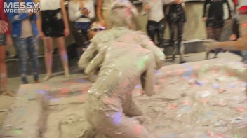 Messy Wrestling: Two Battles - No One Stops Until They're Fully Slopped! Screencap 42 on sinx.preview.netperv.com