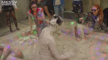 Messy Wrestling: Two Battles - No One Stops Until They're Fully Slopped! Screencap 66 on sinx.preview.netperv.com