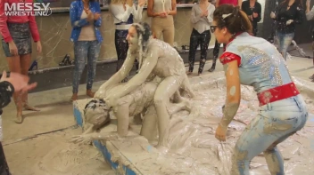 Messy Wrestling: Two Battles - No One Stops Until They're Fully Slopped! Screencap 72 on sinx.preview.netperv.com