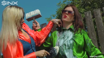 Catfight Turns Messy As Best Friends Get Painted - Cam 2 Screencap 19 on sinx.preview.netperv.com