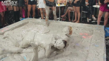 Messy Wrestling: Shiny Babes Brawl Hard In The Mud - Topless Take-Down!! Screencap 27 on sinx.preview.netperv.com