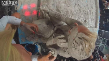 Messy Wrestling: Shiny Babes Brawl Hard In The Mud - Topless Take-Down!! Screencap 31 on sinx.preview.netperv.com