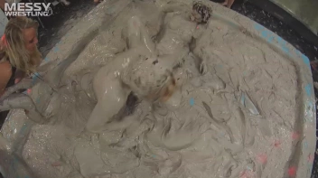 Messy Wrestling: Shiny Babes Brawl Hard In The Mud - Topless Take-Down!! Screencap 52 on sinx.preview.netperv.com