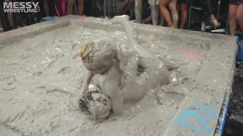 Messy Wrestling: Shiny Babes Brawl Hard In The Mud - Topless Take-Down!! Screencap 54 on sinx.preview.netperv.com