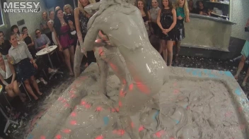 Messy Wrestling: Shiny Babes Brawl Hard In The Mud - Topless Take-Down!! Screencap 69 on sinx.preview.netperv.com