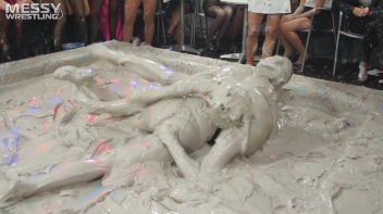 Messy Wrestling: Shiny Babes Brawl Hard In The Mud - Topless Take-Down!! Screencap 78 on sinx.preview.netperv.com