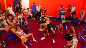 Bisexual Gym Party Gets Going! Screencap 3 on sinx.preview.netperv.com