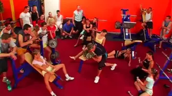 Bisexual Gym Party Gets Going! Screencap 4 on sinx.preview.netperv.com