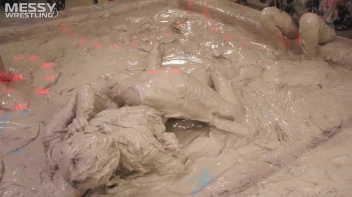 Messy Wrestling: Fully Clothed Fueds In The Mud! 4 No Mercy Catfighters Get Their Slop On! Screencap 98 on sinx.preview.netperv.com