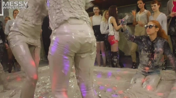 Messy Wrestling: Fully Clothed Fueds In The Mud! 4 No Mercy Catfighters Get Their Slop On! Screencap 100 on sinx.preview.netperv.com