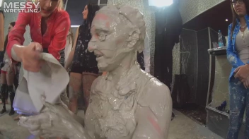 Messy Wrestling: Fully Clothed Fueds In The Mud! 4 No Mercy Catfighters Get Their Slop On! Screencap 25 on sinx.preview.netperv.com