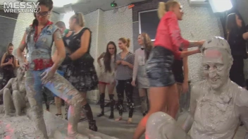 Messy Wrestling: Fully Clothed Fueds In The Mud! 4 No Mercy Catfighters Get Their Slop On! Screencap 26 on sinx.preview.netperv.com