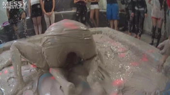Messy Wrestling: Fully Clothed Fueds In The Mud! 4 No Mercy Catfighters Get Their Slop On! Screencap 31 on sinx.preview.netperv.com