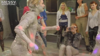 Messy Wrestling: Fully Clothed Fueds In The Mud! 4 No Mercy Catfighters Get Their Slop On! Screencap 67 on sinx.preview.netperv.com