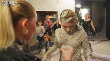 Messy Wrestling: Fully Clothed Fueds In The Mud! 4 No Mercy Catfighters Get Their Slop On! Screencap 77 on sinx.preview.netperv.com