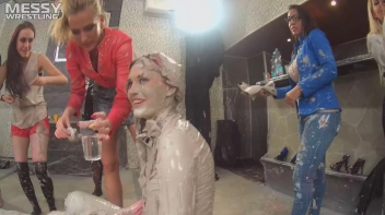 Messy Wrestling: Fully Clothed Fueds In The Mud! 4 No Mercy Catfighters Get Their Slop On! Screencap 78 on sinx.preview.netperv.com