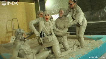 Mud Wrestling Mania, Babes Go After The Boss Screencap 21 on sinx.preview.netperv.com