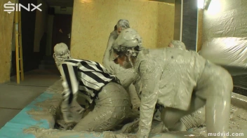 Mud Wrestling Mania, Babes Go After The Boss Screencap 24 on sinx.preview.netperv.com