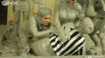 Mud Wrestling Mania, Babes Go After The Boss Screencap 25 on sinx.preview.netperv.com