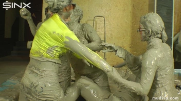 Mud Wrestling Mania, Babes Go After The Boss Screencap 30 on sinx.preview.netperv.com