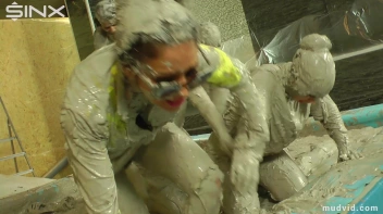 Mud Wrestling Mania, Babes Go After The Boss Screencap 34 on sinx.preview.netperv.com