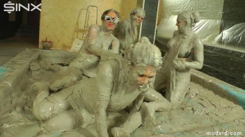 Mud Wrestling Mania, Babes Go After The Boss Screencap 52 on sinx.preview.netperv.com