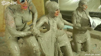 Mud Wrestling Mania, Babes Go After The Boss Screencap 67 on sinx.preview.netperv.com