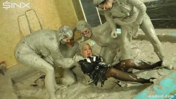 Mud Wrestling Mania, Babes Go After The Boss Screencap 11 on sinx.preview.netperv.com