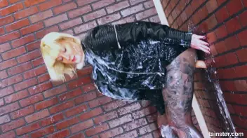 Dressed in leather and covered in cum Screencap 81 on sinx.preview.netperv.com