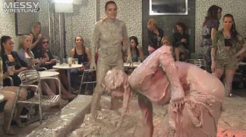 Mud Wrestling: Sisters Go Head To Toe Slop-Fest! Screencap 32 on sinx.preview.netperv.com