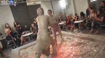 Mud Wrestling: Sisters Go Head To Toe Slop-Fest! Screencap 41 on sinx.preview.netperv.com