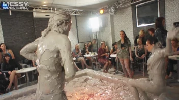 Mud Wrestling: Sisters Go Head To Toe Slop-Fest! Screencap 47 on sinx.preview.netperv.com