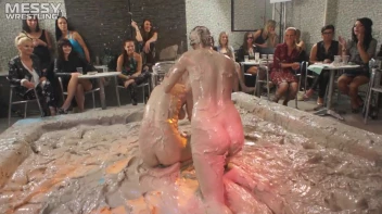 Mud Wrestling: Sisters Go Head To Toe Slop-Fest! Screencap 80 on sinx.preview.netperv.com