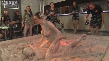 Mud Wrestling: Sisters Go Head To Toe Slop-Fest! Screencap 81 on sinx.preview.netperv.com