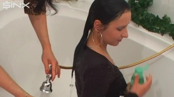 Raven Haired Hotties Shampoo And Lather Up Screencap 7 on sinx.preview.netperv.com
