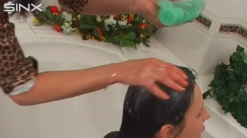 Raven Haired Hotties Shampoo And Lather Up Screencap 8 on sinx.preview.netperv.com