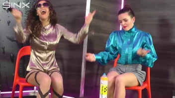 Brunette Besties Play Games With Oil Screencap 24 on sinx.preview.netperv.com