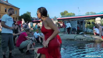 Stunning Gina Proudly Reigns As Town's Wetlook Queen Screencap 104 on sinx.preview.netperv.com
