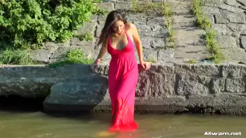 Stunning Gina Proudly Reigns As Town's Wetlook Queen Screencap 11 on sinx.preview.netperv.com