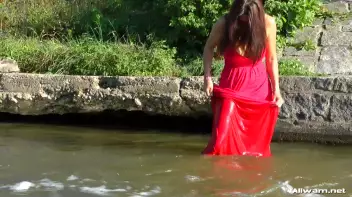 Stunning Gina Proudly Reigns As Town's Wetlook Queen Screencap 15 on sinx.preview.netperv.com