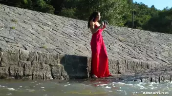 Stunning Gina Proudly Reigns As Town's Wetlook Queen Screencap 18 on sinx.preview.netperv.com