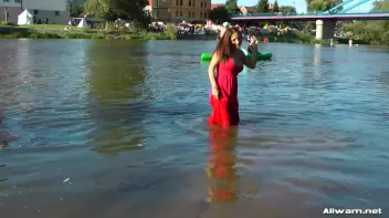 Stunning Gina Proudly Reigns As Town's Wetlook Queen Screencap 28 on sinx.preview.netperv.com