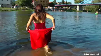 Stunning Gina Proudly Reigns As Town's Wetlook Queen Screencap 29 on sinx.preview.netperv.com