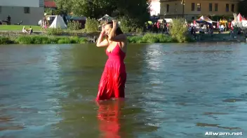 Stunning Gina Proudly Reigns As Town's Wetlook Queen Screencap 36 on sinx.preview.netperv.com