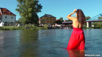 Stunning Gina Proudly Reigns As Town's Wetlook Queen Screencap 40 on sinx.preview.netperv.com