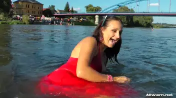 Stunning Gina Proudly Reigns As Town's Wetlook Queen Screencap 60 on sinx.preview.netperv.com