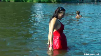 Stunning Gina Proudly Reigns As Town's Wetlook Queen Screencap 82 on sinx.preview.netperv.com